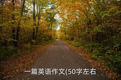 英語作文50字,第一篇英語作文完成