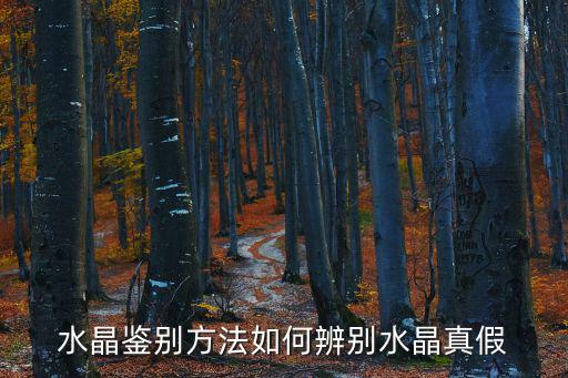 水晶鑒別方法如何辨別水晶真假
