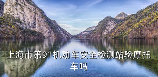 上海市第91機動車安全檢測站驗摩托車嗎
