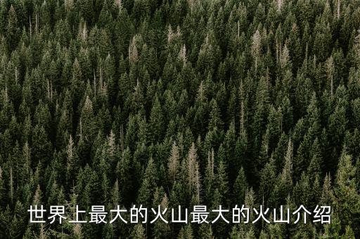 世界上最大的火山,迄今世界最大火山在太平洋海底被發(fā)現(xiàn)