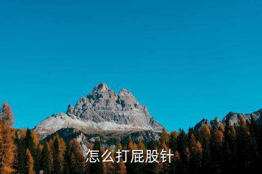 怎么打屁股針