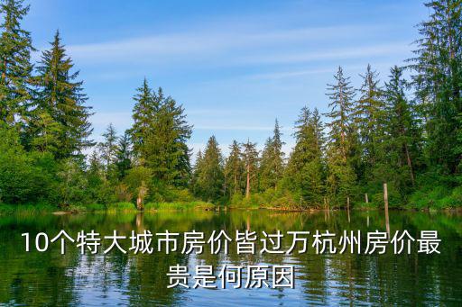 深圳杭州西安的房價哪個高，10個特大城市房價皆過萬杭州房價最貴是何原因