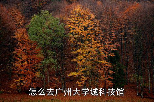 怎么去廣州大學(xué)城科技館