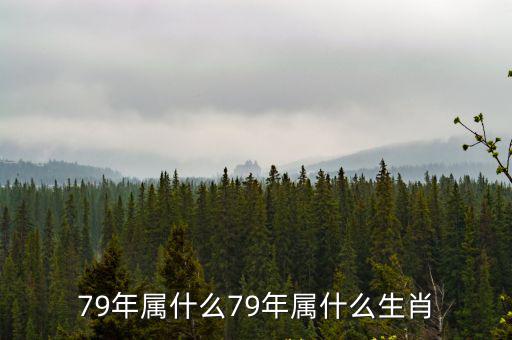 79年屬什么79年屬什么生肖
