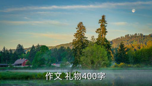 禮物作文400字，作文 禮物400字