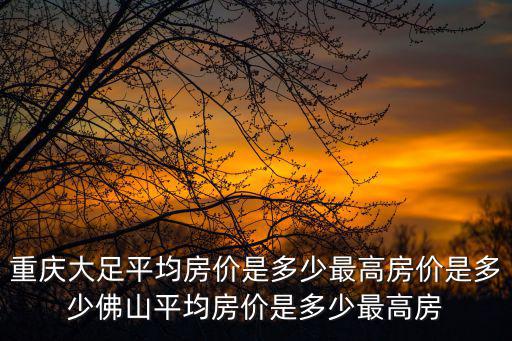 大足哪個小區房價最好，重慶市大足區龍水鎮房價