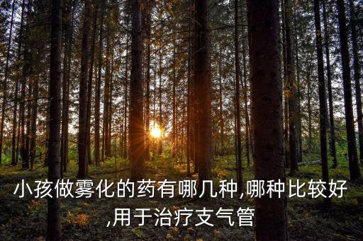 霧化藥有哪些,小孩咳嗽怎么辦?醫(yī)生開了什么藥你可以試試!