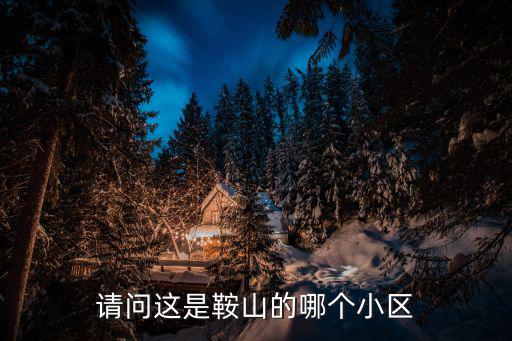 鞍山哪個區的房價便宜又好，請問這是鞍山的哪個小區
