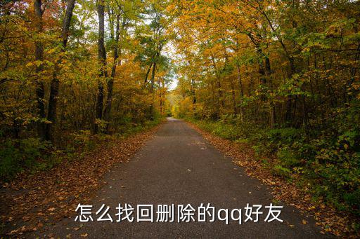 qq怎么找回以前刪除的好友,已刪除的qq好友怎么找回來?