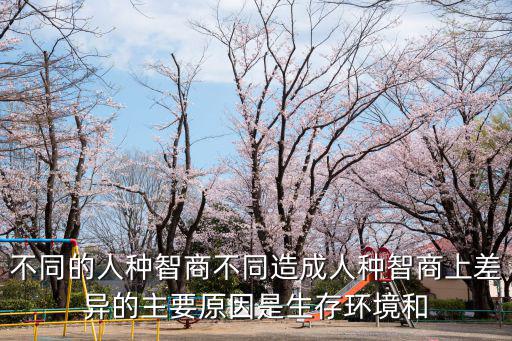人種智商，什么是人類智商