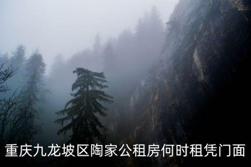 重慶九龍坡區(qū)陶家公租房何時(shí)租憑門面