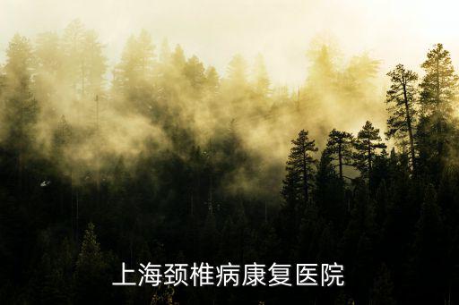 上海頸椎病康復醫院