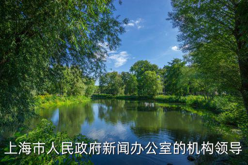 上海市人民政府新聞辦公室的機構領導