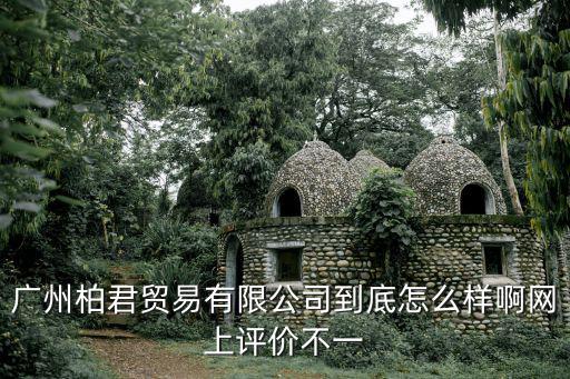 廣州柏君貿易有限公司到底怎么樣啊網上評價不一