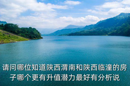 請問哪位知道陜西渭南和陜西臨潼的房子哪個更有升值潛力最好有分析說