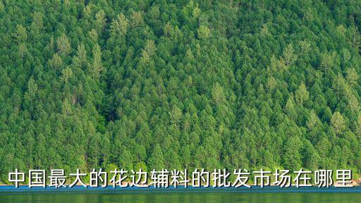 中國(guó)最大的花邊輔料的批發(fā)市場(chǎng)在哪里