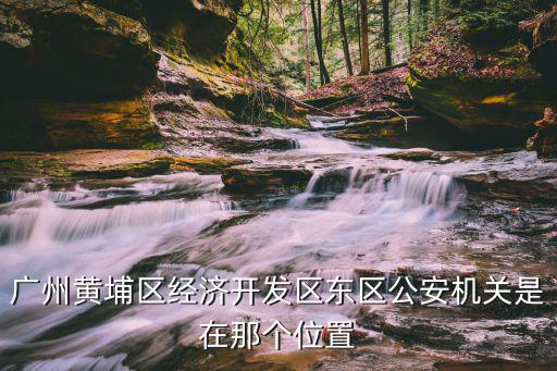 廣州黃埔區經濟開發區東區公安機關是在那個位置