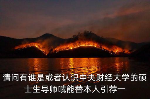 中央財經大學項君怡，中央財經大學畢業名人