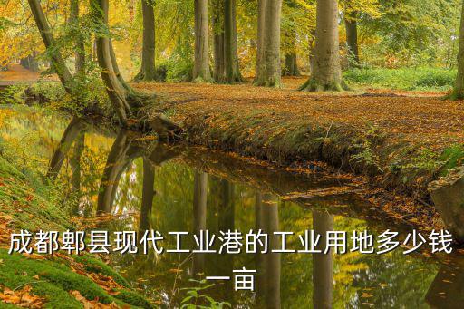 成都市工業(yè)用地轉(zhuǎn)讓價(jià)格，四川省成都市工業(yè)用地現(xiàn)在多少錢(qián)一畝
