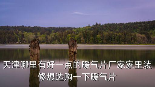 天津哪里有好一點(diǎn)的暖氣片廠家家里裝修想選購一下暖氣片