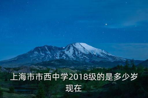 上海市西初級(jí)中學(xué)2018，市西初級(jí)中學(xué)初三年級(jí)有多少人