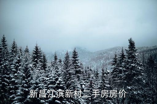 新昌江濱新村二手房房價