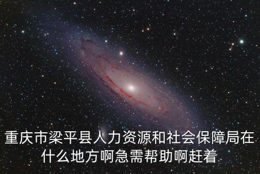 重慶市梁平縣人力資源和社會保障局在什么地方啊急需幫助啊趕著