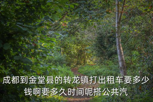 成都到金堂縣的轉(zhuǎn)龍鎮(zhèn)打出租車要多少錢啊要多久時間呢搭公共汽