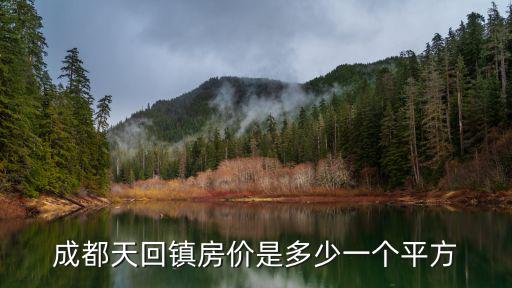 成都天回鎮房價是多少一個平方
