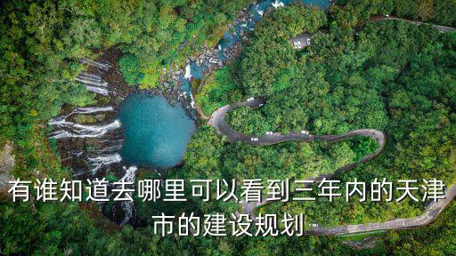 天津市寧江道規劃，有誰知道去哪里可以看到三年內的天津市的建設規劃