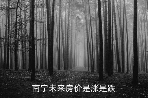 明年南寧房價走勢如何走，南寧房價的趨勢