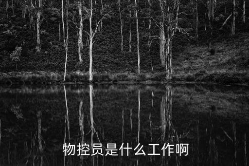物控員,物料控制簡稱物控