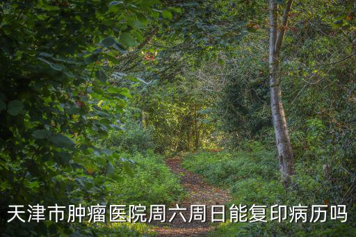 天津市腫瘤醫(yī)院周六周日能復(fù)印病歷嗎