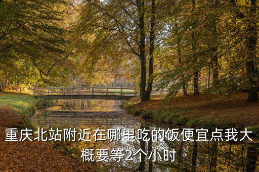 重慶市火車北站附近中餐，重慶北站附近在哪里吃的飯便宜點我大概要等2個小時