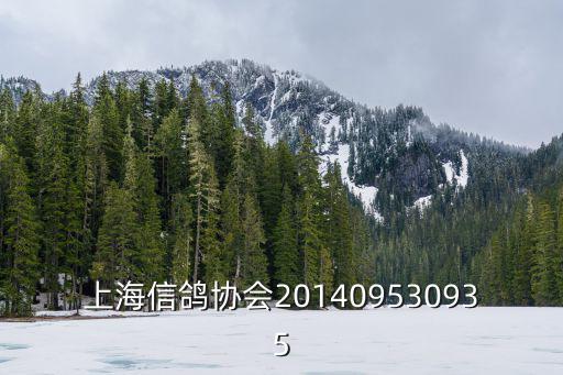上海信鴿協(xié)會(huì)201409530935