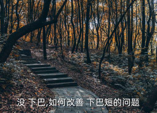 沒下巴,下巴長不長看起來有何差別?