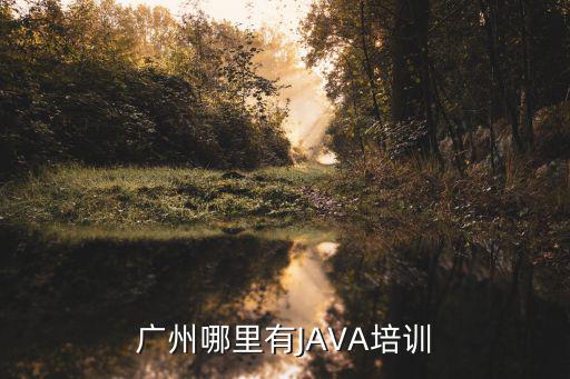 廣州哪里有JAVA培訓