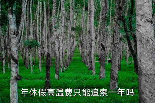 上海市高溫費追索幾年，2011年上海市高溫費發(fā)放標準