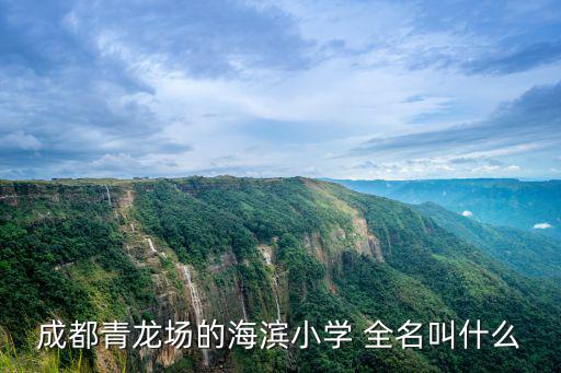 成都青龍場(chǎng)的海濱小學(xué) 全名叫什么