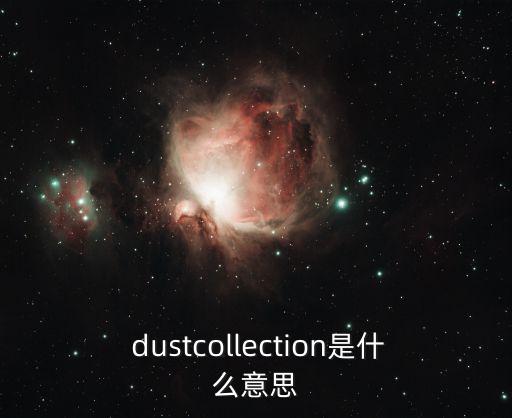  dustcollection是什么意思