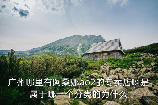 廣州哪里有阿桑娜ao2的專賣店啊是屬于哪一個(gè)分類的為什么