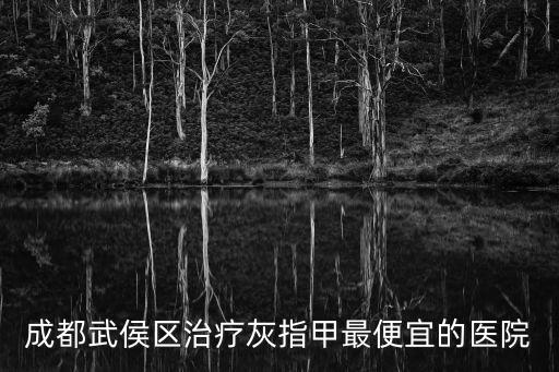 成都市武侯區胡記中醫院，成都武侯區治療灰指甲最便宜的醫院