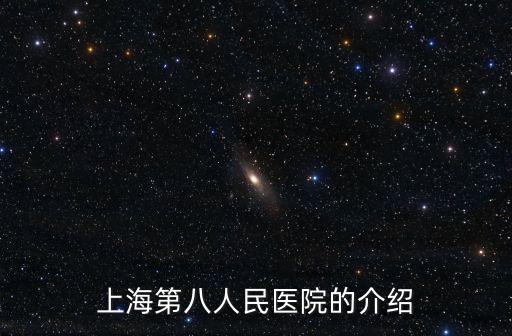 上海第八人民醫院的介紹