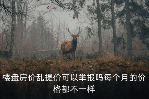 如何舉報開發商房價上漲，舉報哄抬房價應該向什么部門反映