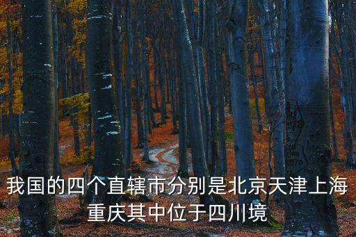 上海市各委辦局一覽，我國的四個直轄市分別是北京天津上海重慶其中位于四川境