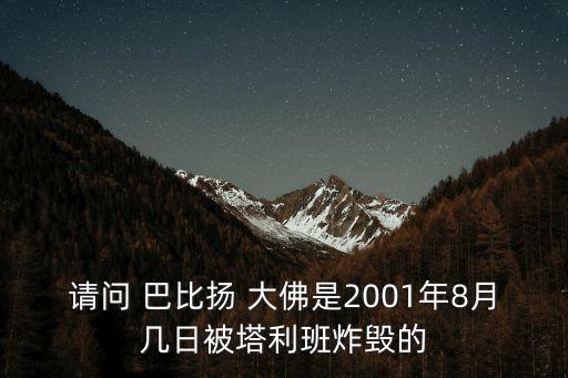 巴比揚大佛,世界第一大佛巴米揚大佛被列為世界文化遺產