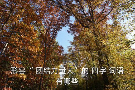 團(tuán)結(jié)的四字詞語,四字習(xí)語:團(tuán)結(jié)互助共克時艱