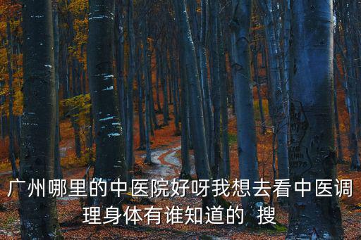 廣州有好的中醫的醫院，廣州比較好的中醫風濕科醫院