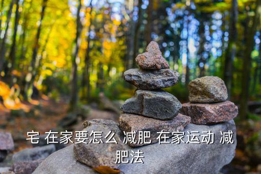 宅 在家要怎么 減肥 在家運動 減肥法