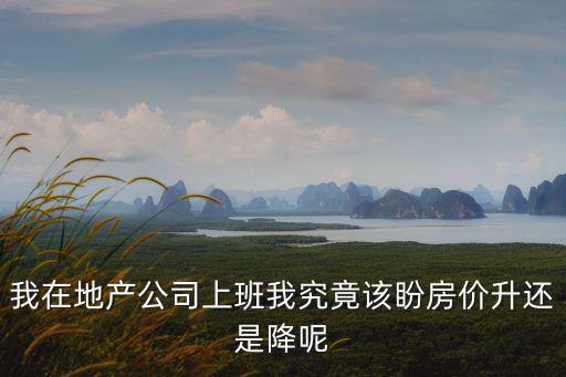 我在地產(chǎn)公司上班我究竟該盼房價升還是降呢